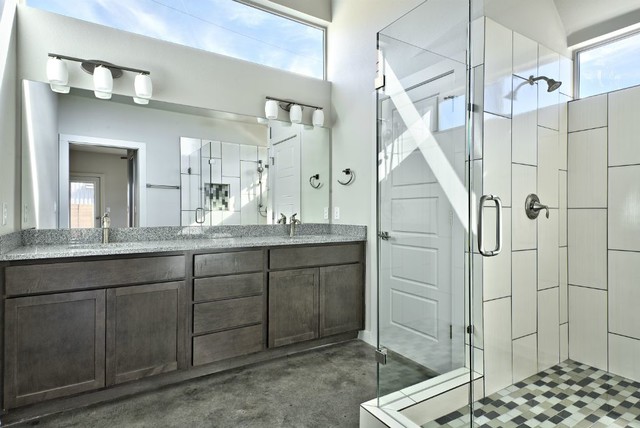 Singleton contemporary-bathroom
