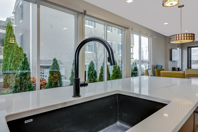Douglas River House minimalistisch-kueche