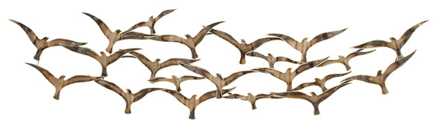 Amazing Animals Metal Wall Decor Multi Color Contemporary