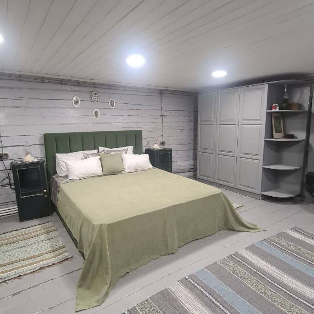 Ремонт старинного деревянного дома на Валдае