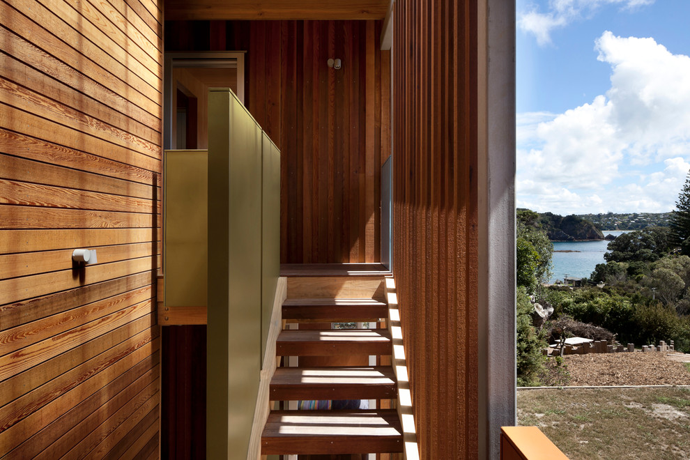 This is an example of a contemporary staircase in Auckland.