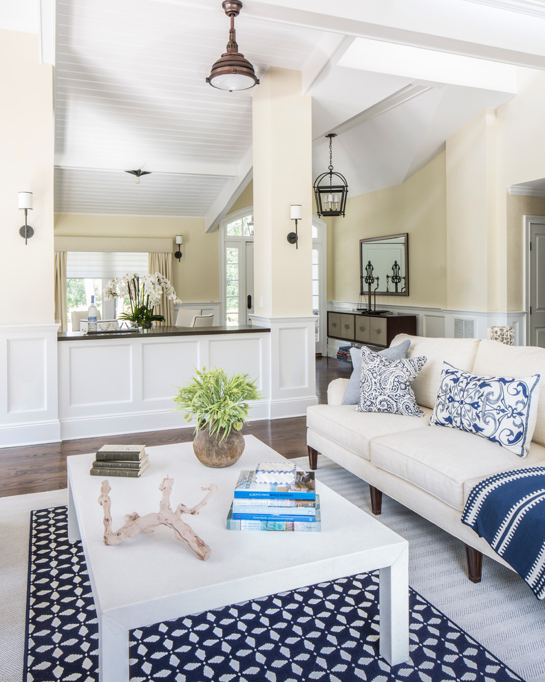 Oyster Bay Cove Residence - Beach Style - Family Room - New York - by ...