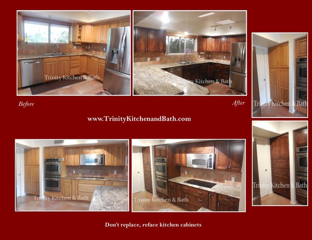Refacing Before / After transitional
