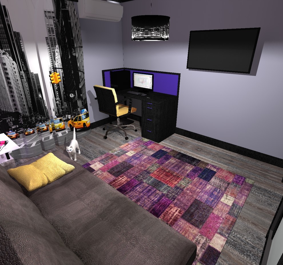 Дизайн-проект 3-х комнатной квартиры для семьи с детьми