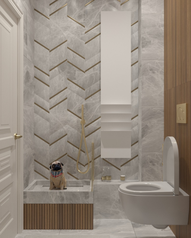 Гостевой санузел с лапомойкой