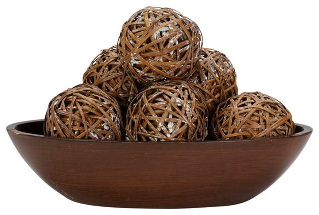 Decorative Balls, Set of 6