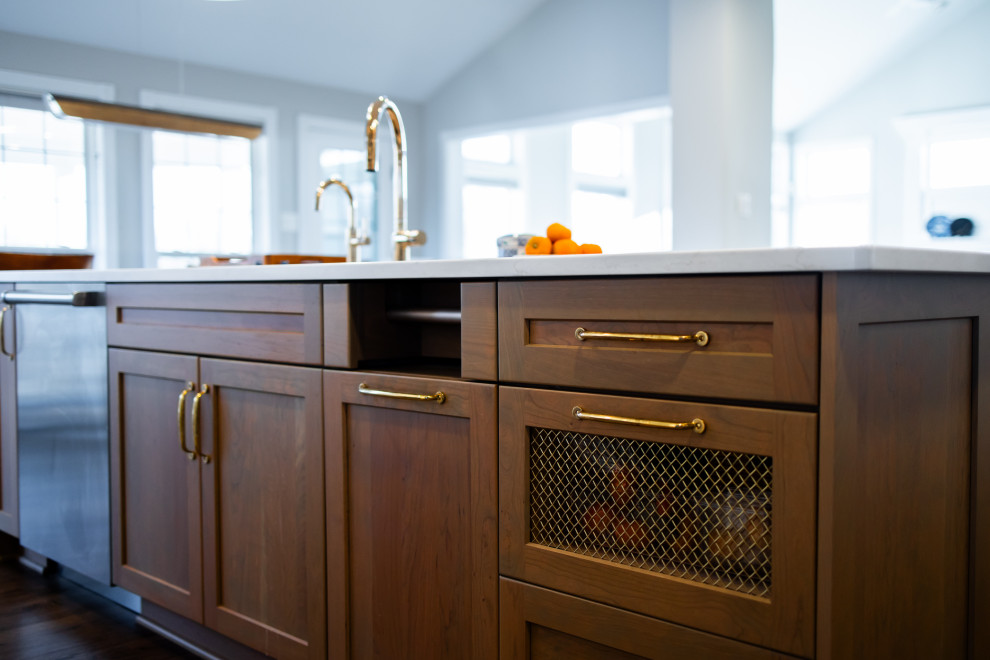 Home design - transitional home design idea in Baltimore