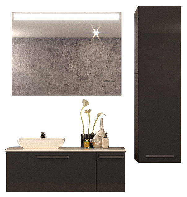Bathroom Vanity Set With Mirror Single Sink Wall Mount Helmos - Bathroom Vanity Sets With Mirrors Bathroom Vanity Set With Mirror Single Sink Wall Mount Helmos - Bathroom Vanity Sets With Mirrors