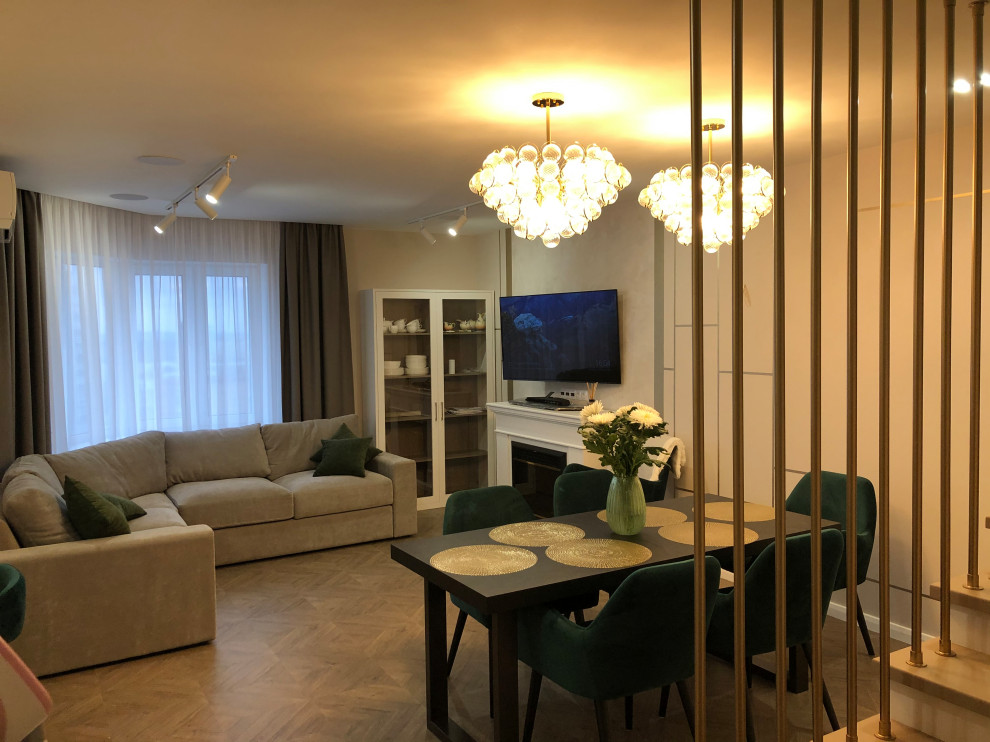 Премиум ремонт 2-х этажной квартиры по дизайн проекту