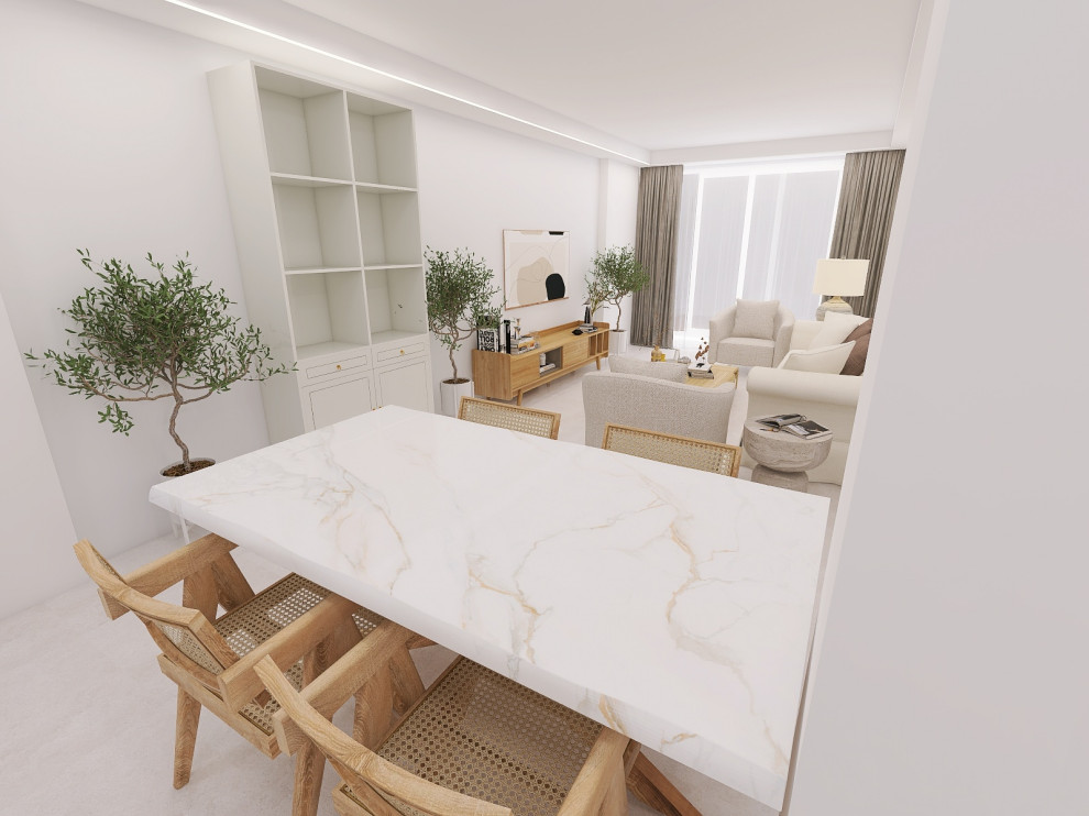 Renovación de Ático: Un nuevo hogar familiar diseñado con toques mediterráneos