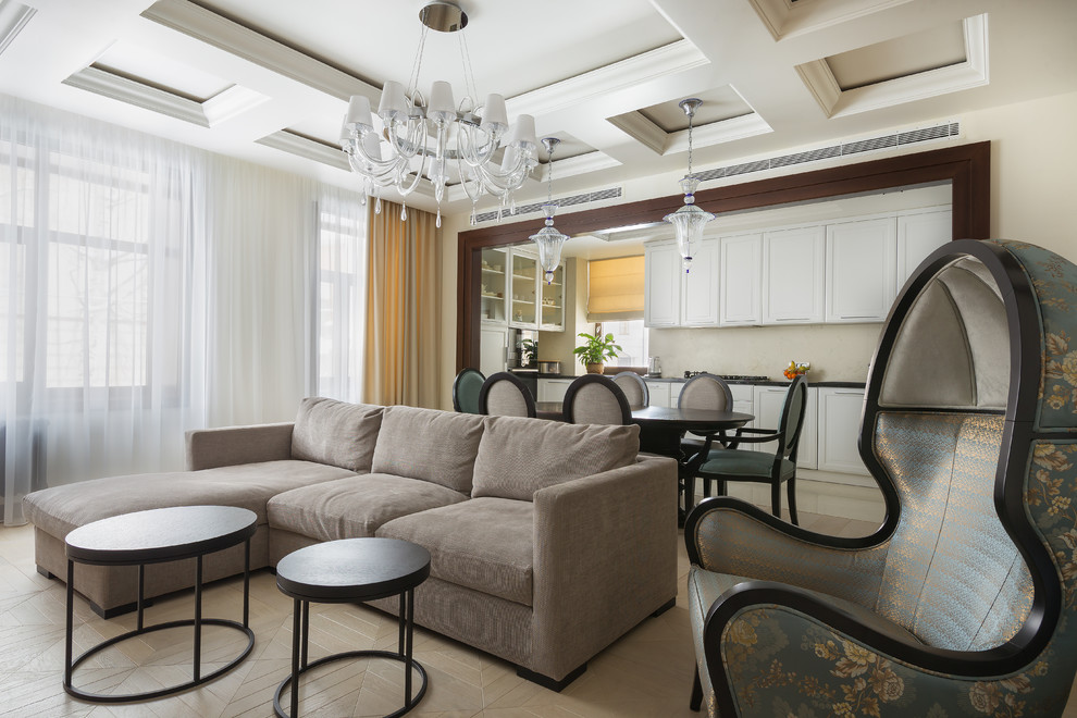 Двух этажная квартира для большой семьи, 210 кв м