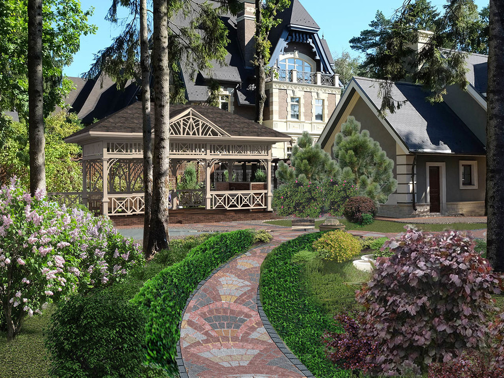 Благоустройство территории загородного дома в поселке Трувиль