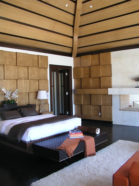 Beverly Hills, CA tropisch-schlafzimmer