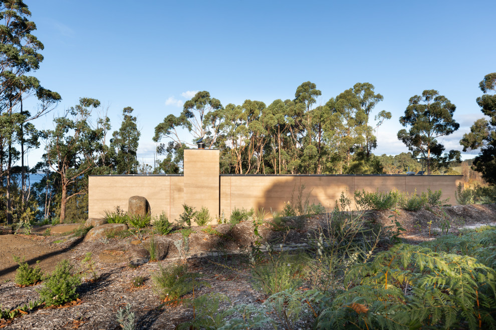 This is an example of a modern exterior in Hobart.