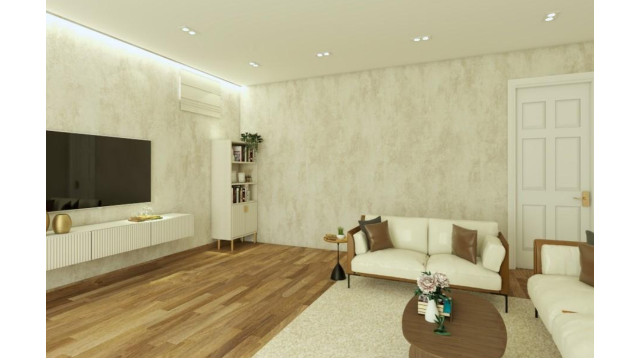 Modern House Makeover in Harpenden modern-living-room