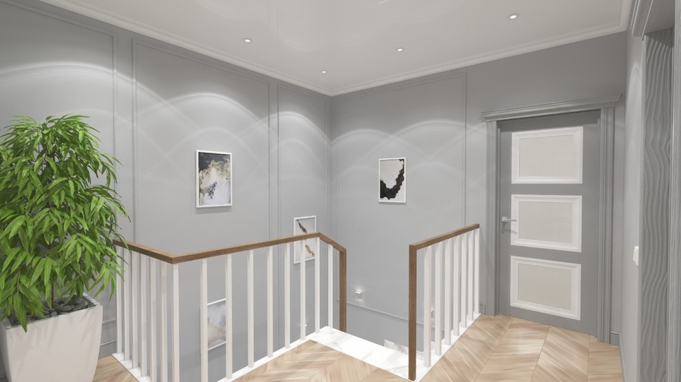 Дизайн-проект дома в классическом современном стиле