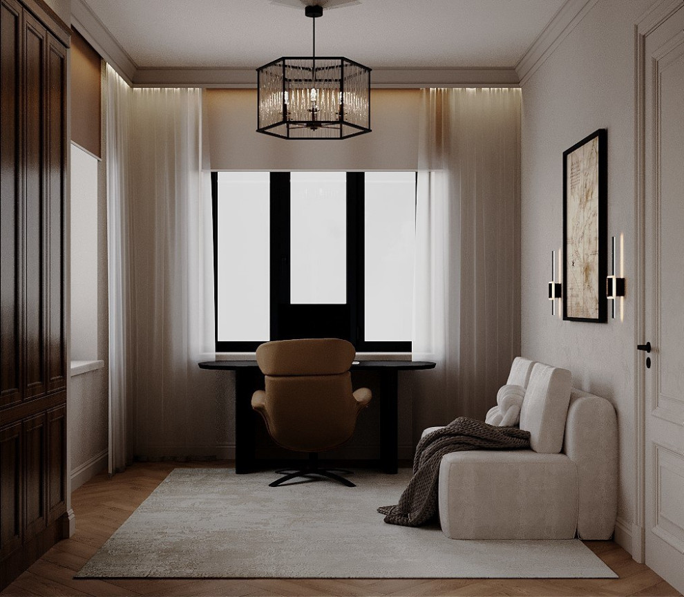 Дизайн интерьера дома в стиле Нео-классика с элементами дизайнерских решений