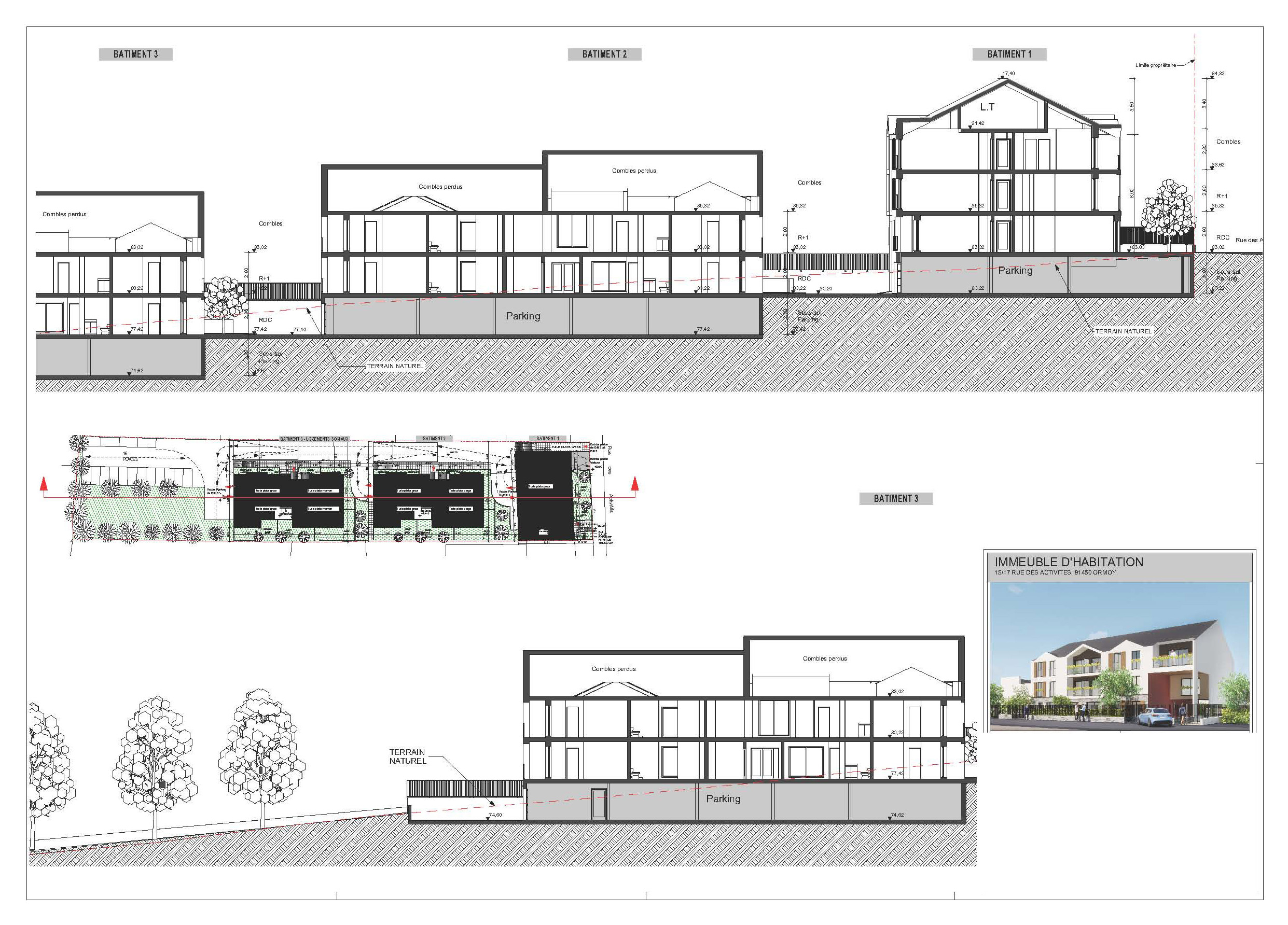 Construction de 43 logements à Ormoy