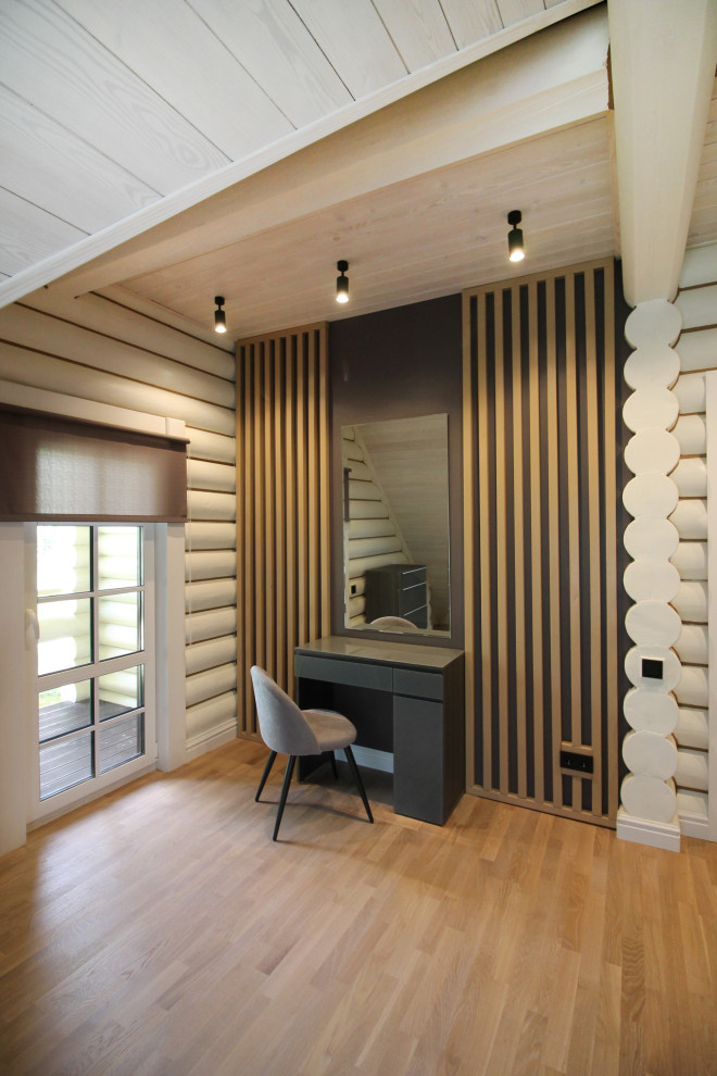 Срубовой коттедж 38 в п.Рощино, Ленинградская обл. Царство-Королевство