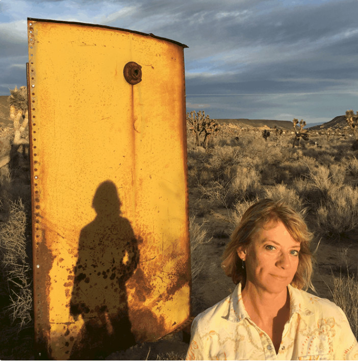 Marianne in the desert