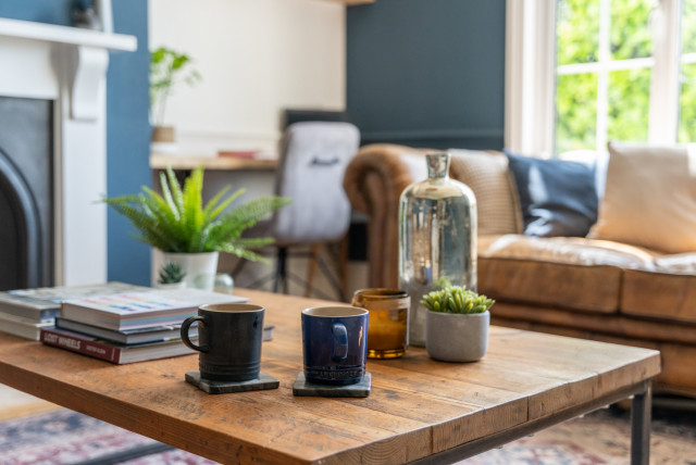 Whiteacres House trendy-dagligstue