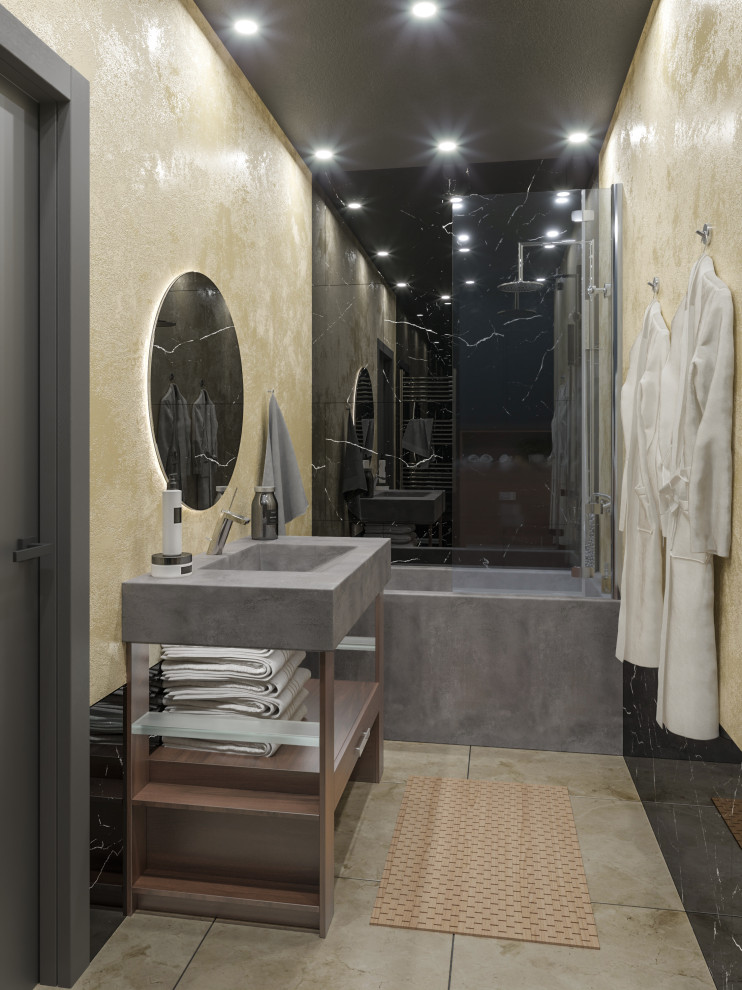 Разработка визуальной концепции шоурума (123 м2) для застройщика в г. Уфа