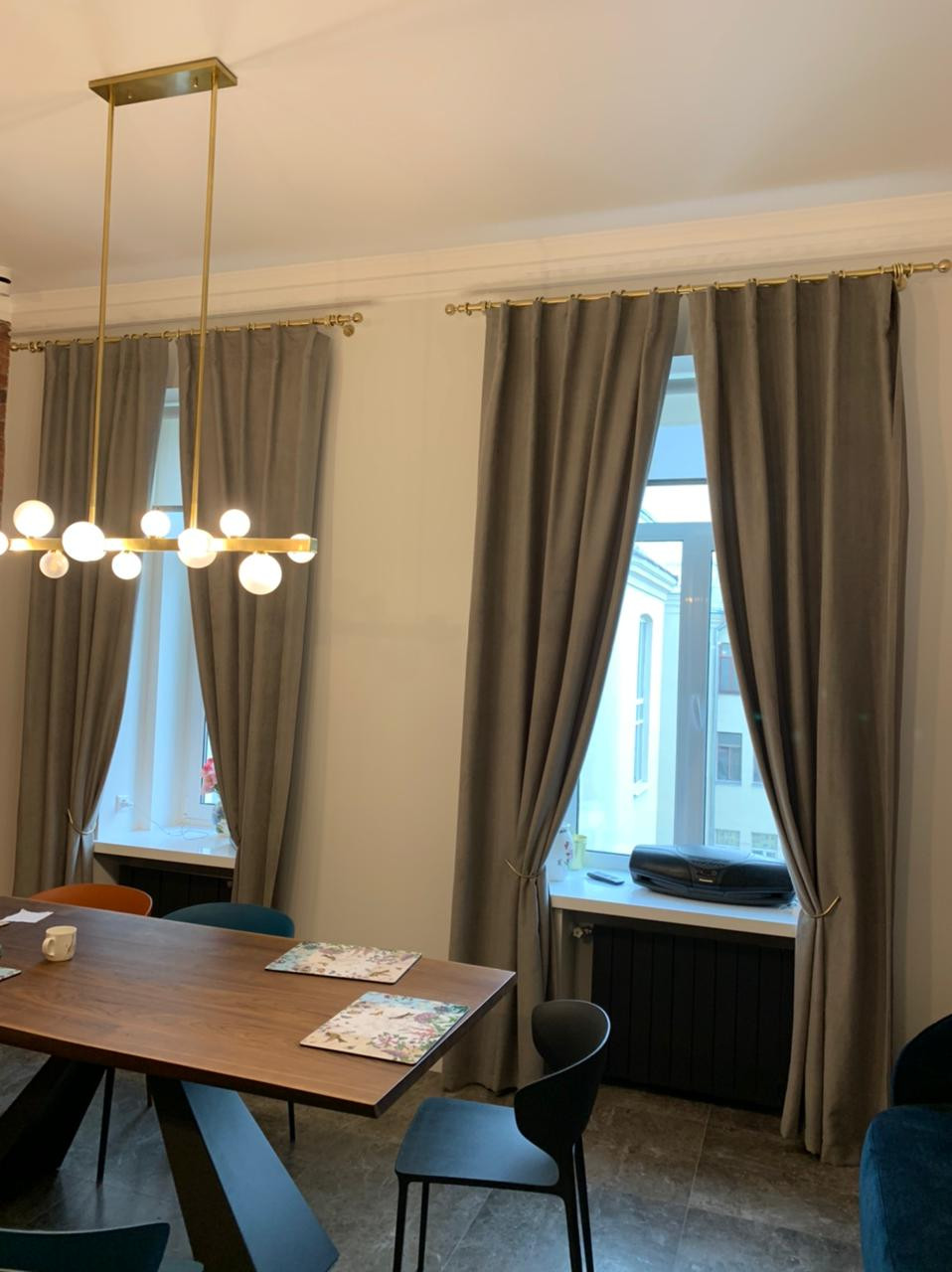 Карнизы для штор из Европы от Mercury forge