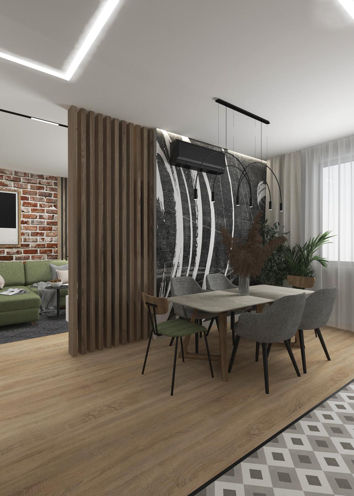 Проект однокомнатной квартиры ЖК Аврора