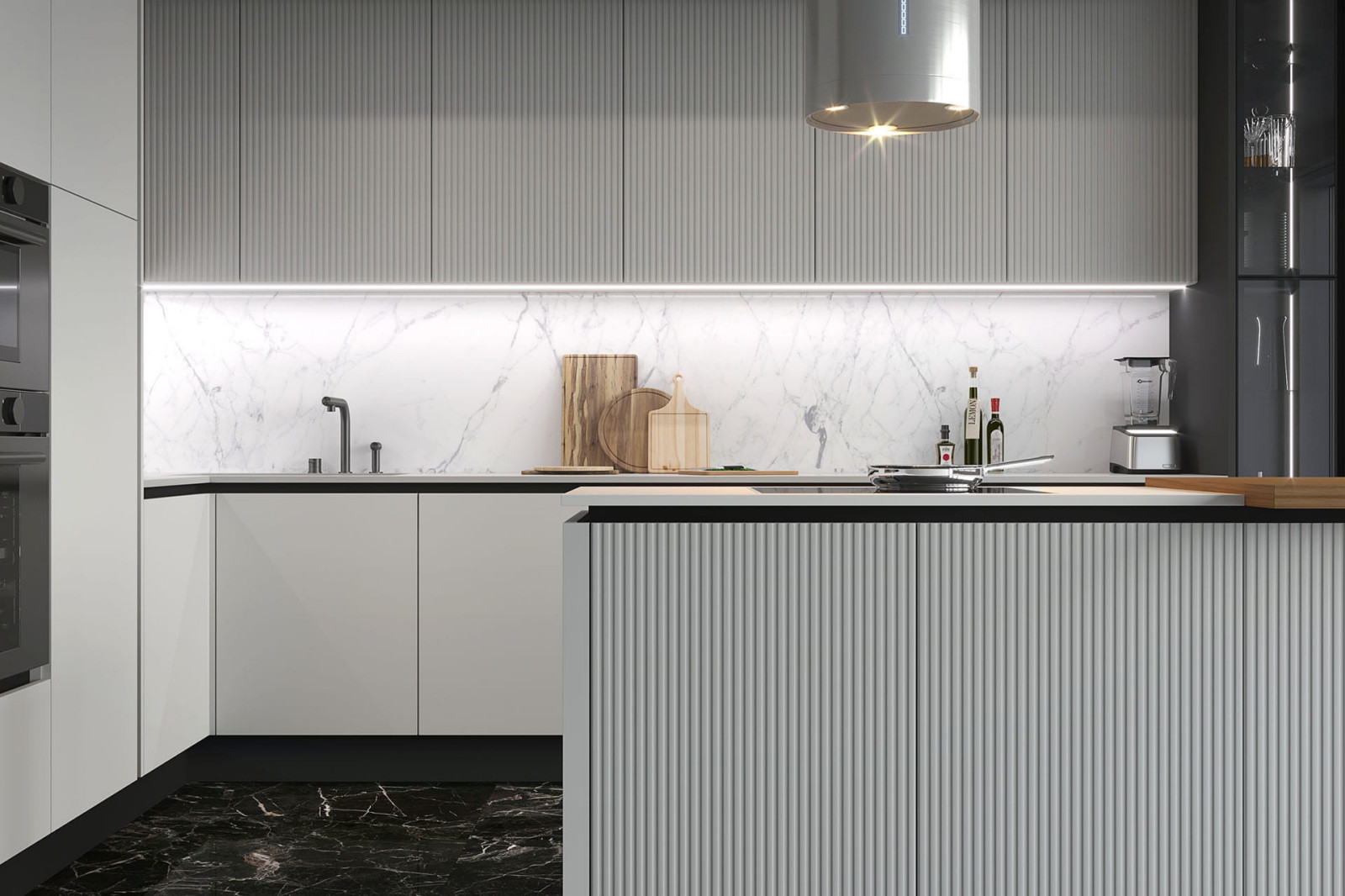 Кухня Модо Бьянко