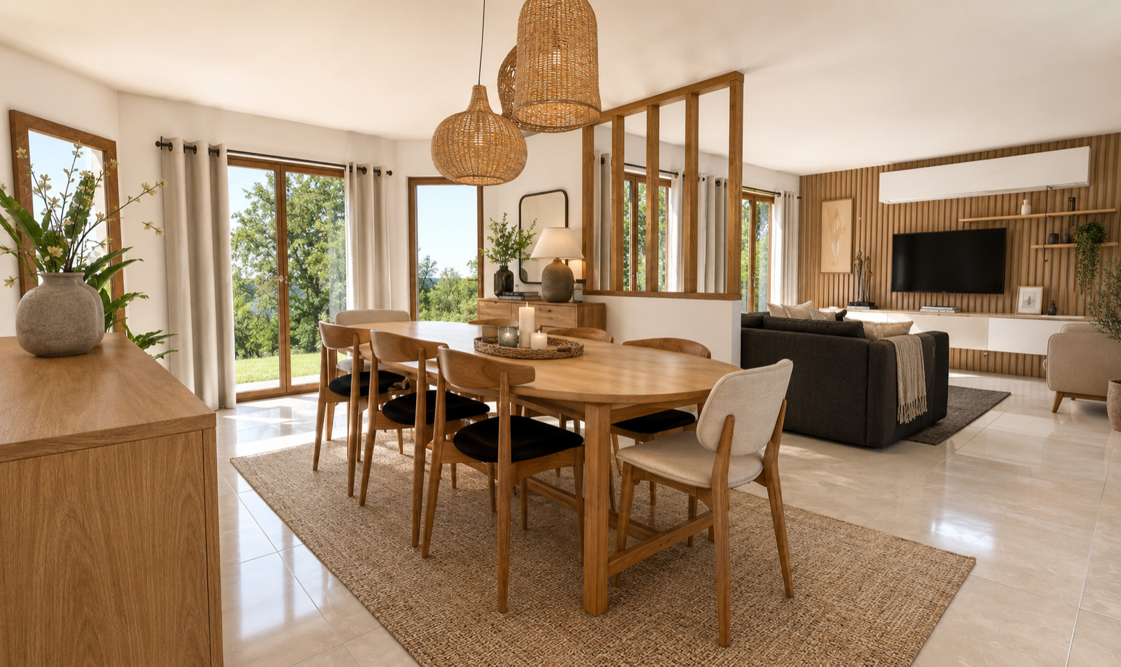 RESIDENCE SECONDAIRE CONTEMPORAIRE EN BRETAGNE SUD