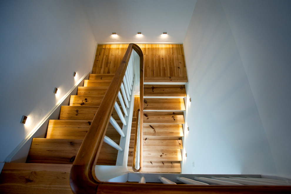 Design ideas for a country staircase in Nuremberg.