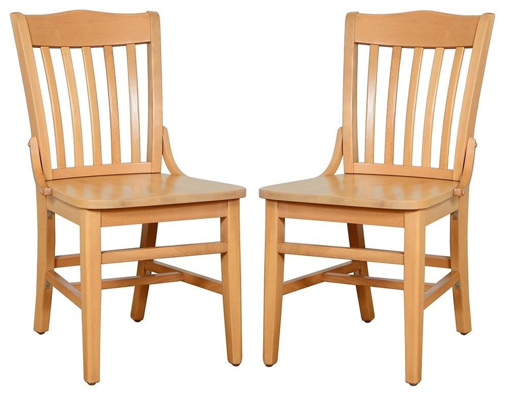 Schoolhouse Wood Side Chair Transitional Dining Chairs by Beechwood Mountain LLC Houzz