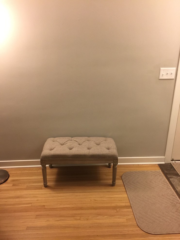 What to hang above entryway bench.