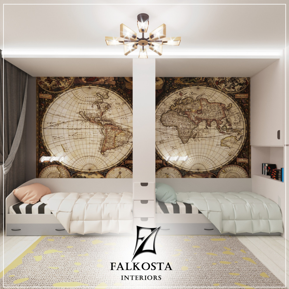 Дизайн интерьера в Нур-Султане. Стильная квартира от Falkosta