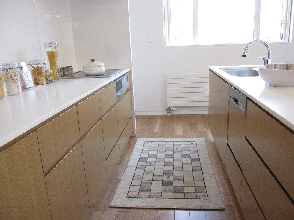 Mountain style kitchen photo in Tokyo