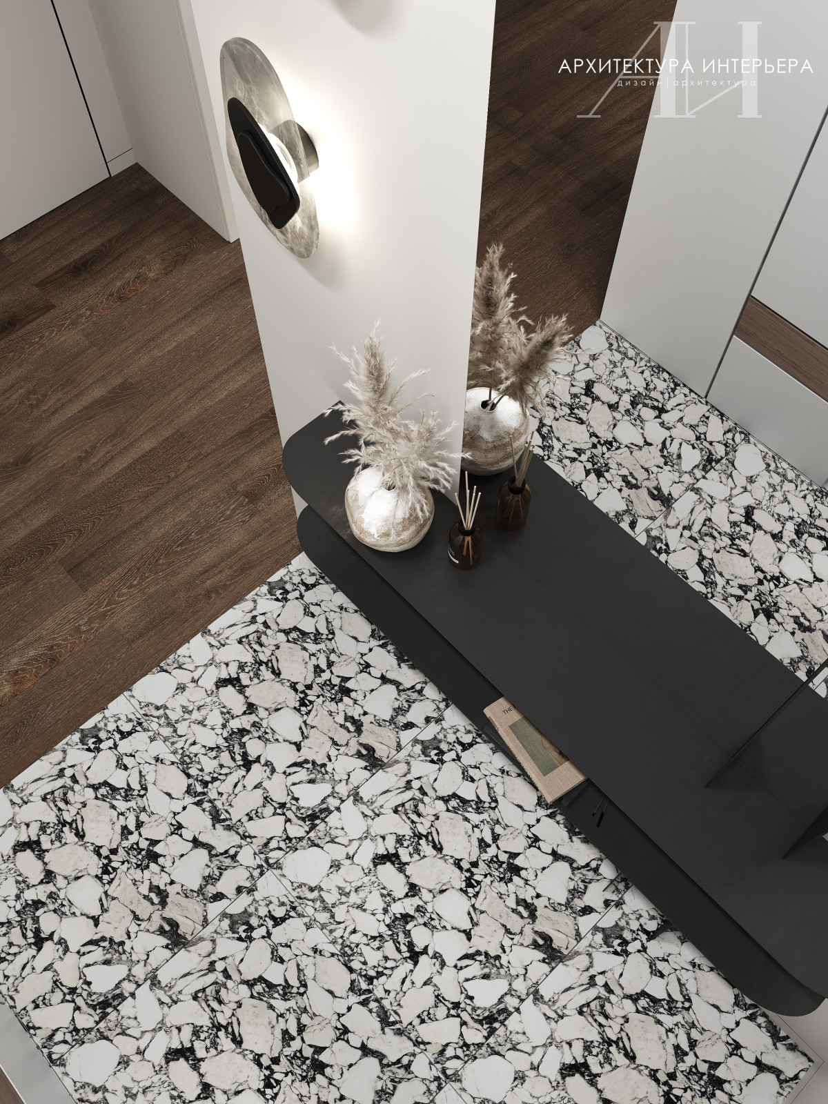 Квартира 67 м2 в доме серии П-44Т в Москве для семьи с двумя детьми