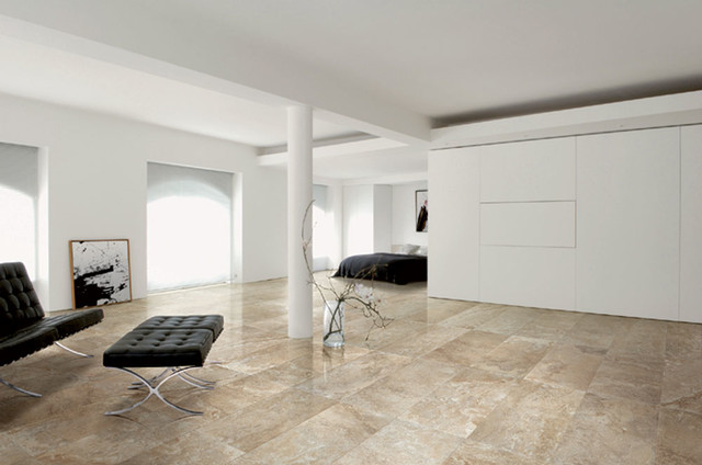 Fioranese Nu Travertine Modern Bedroom Calgary By