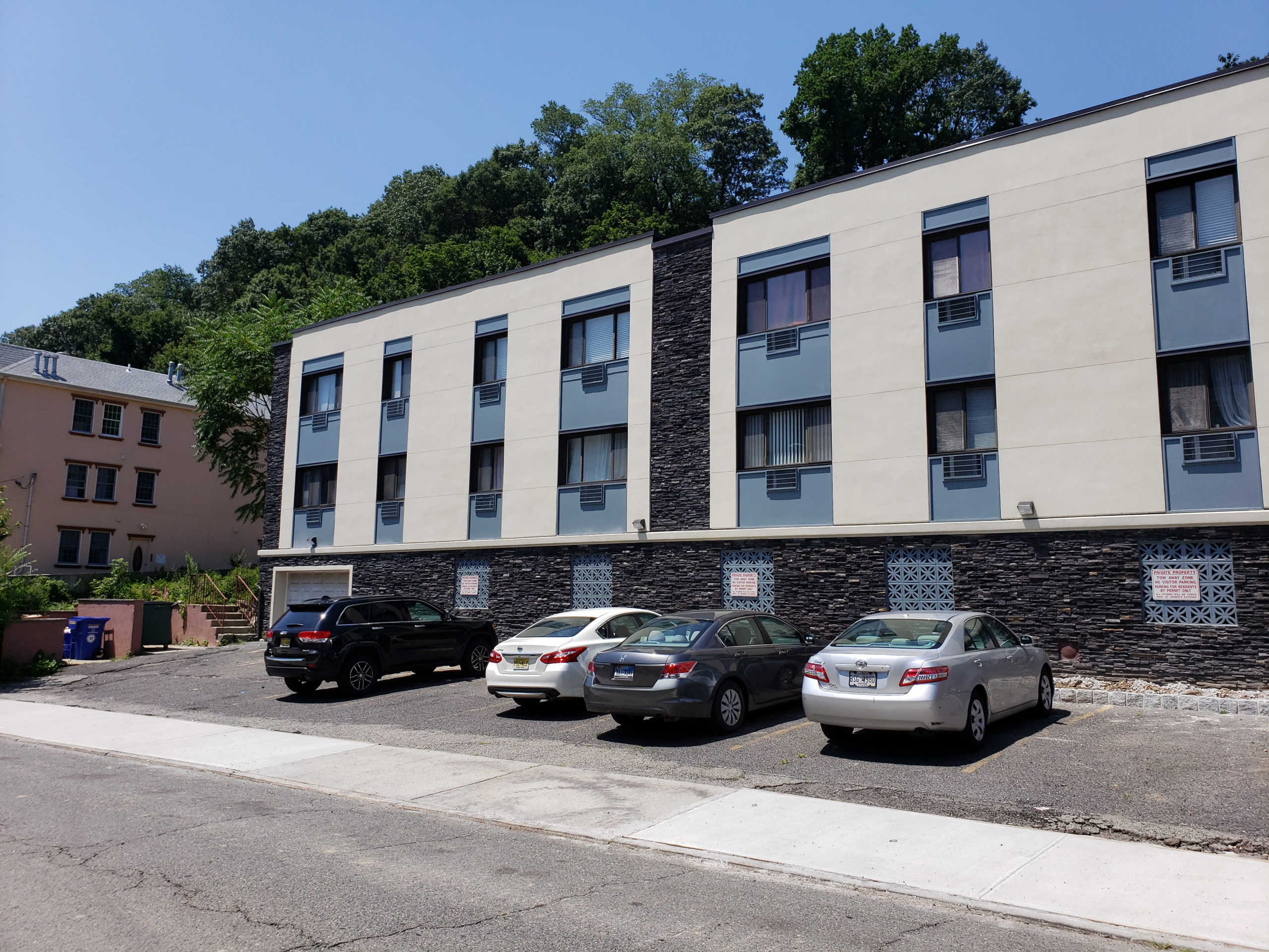 Exterior Renovation of Facade of Multi-Unit Building