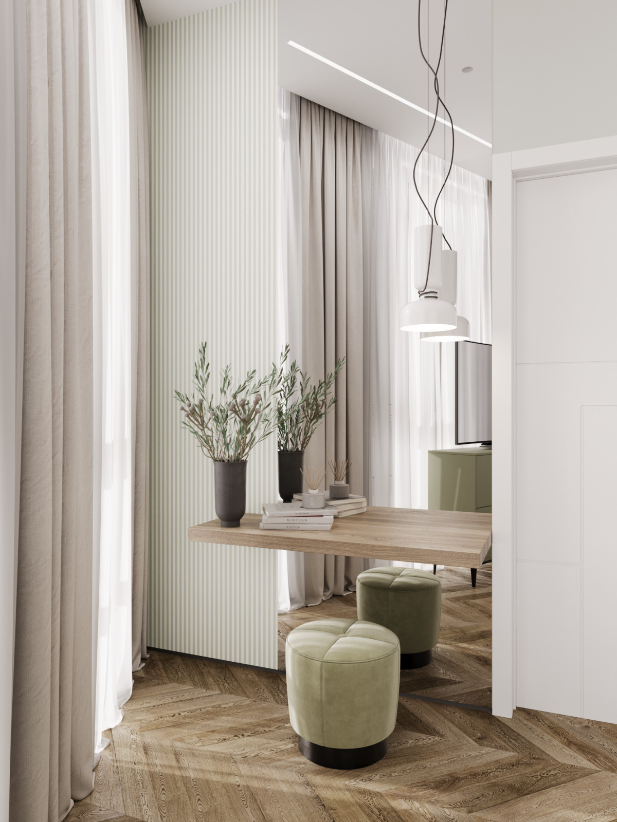 Квартира 40м2 в современном стиле