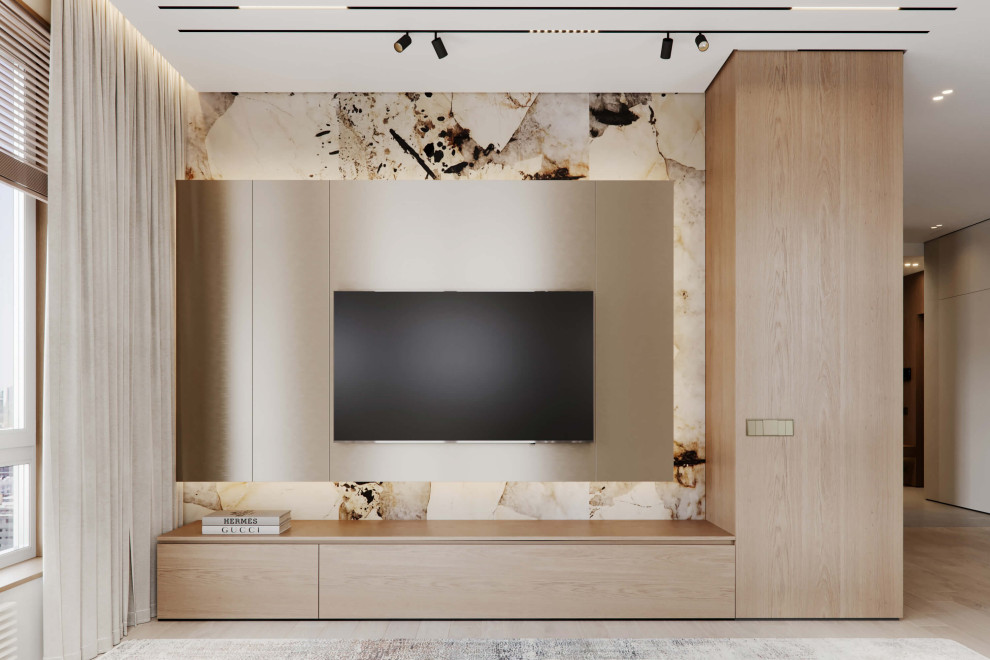 Теплый интерьер