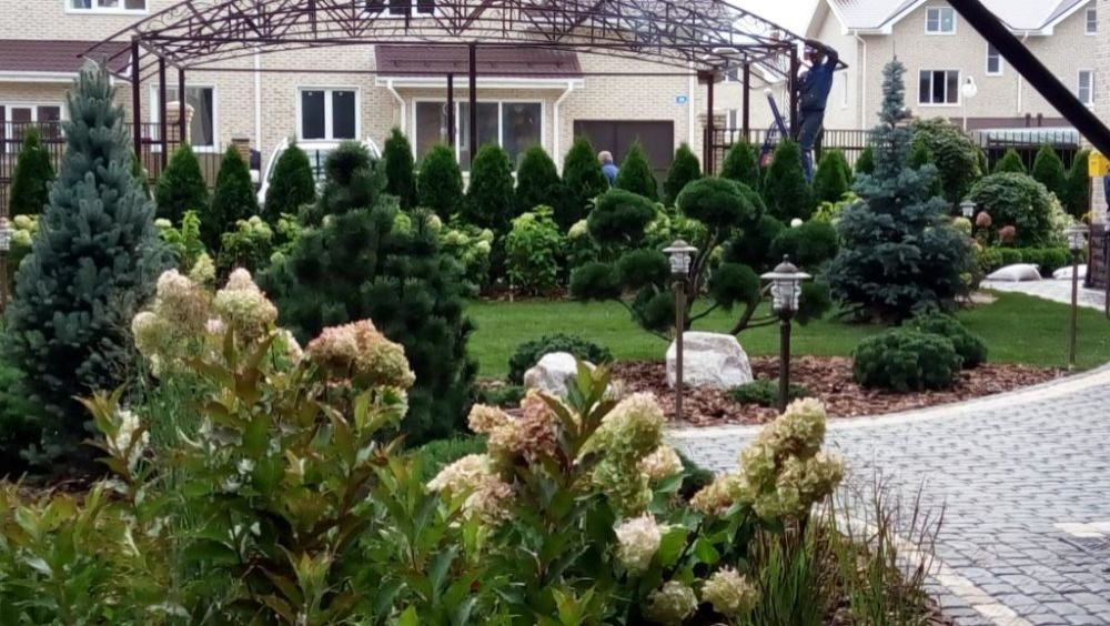 Ландшафтный дизайн небольшого участка