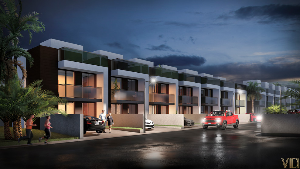 Визуализация Посёлка в г.Сочи