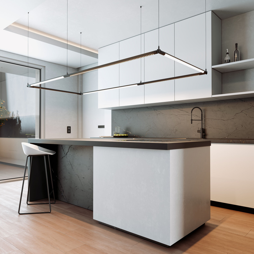 Светодиодный модуль для трековой системы Module System 24W 3000K черный