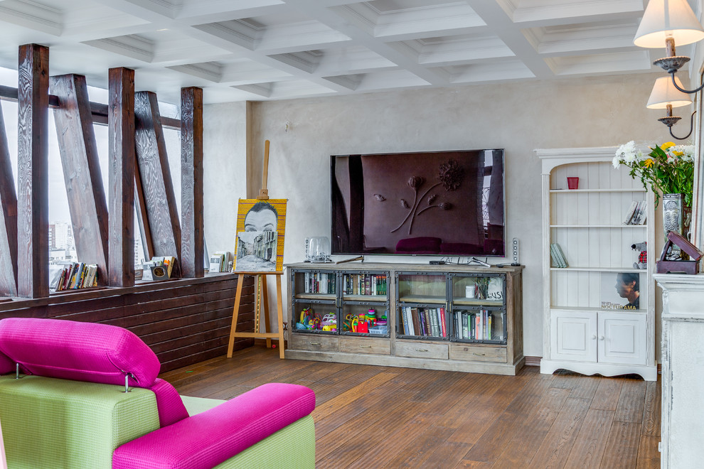 Пентхаус в Санкт-Петербурге. Мебель и отделка из массива.