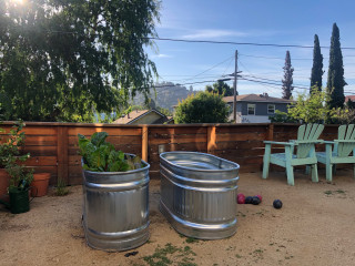 Watch Now: A Front Yard for Gardening, Lounging, Dining and Fun (one photo)