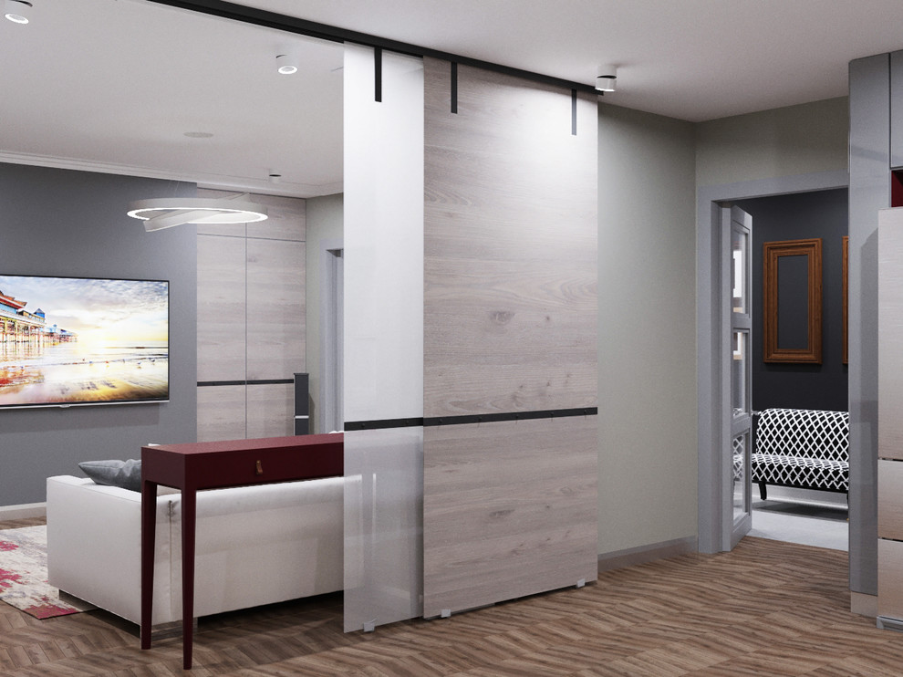 Интерьер трехкомнатной квартиры _P Apartment Interior