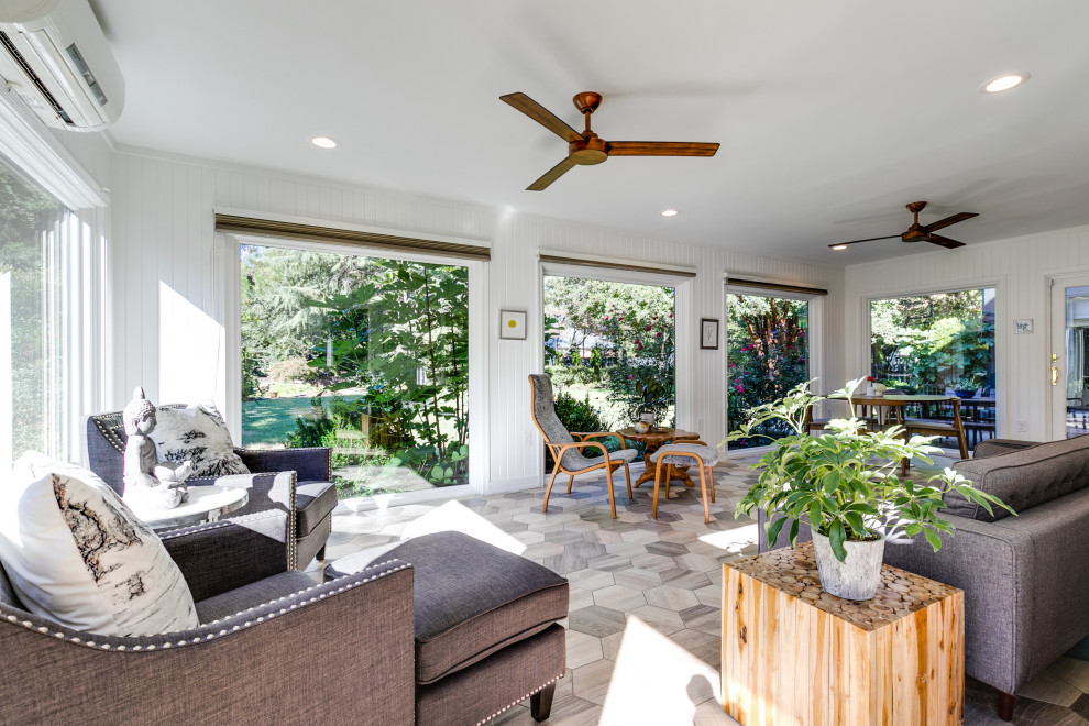 Modern Makeover - Modern - Sunroom - Richmond - by RIC design build