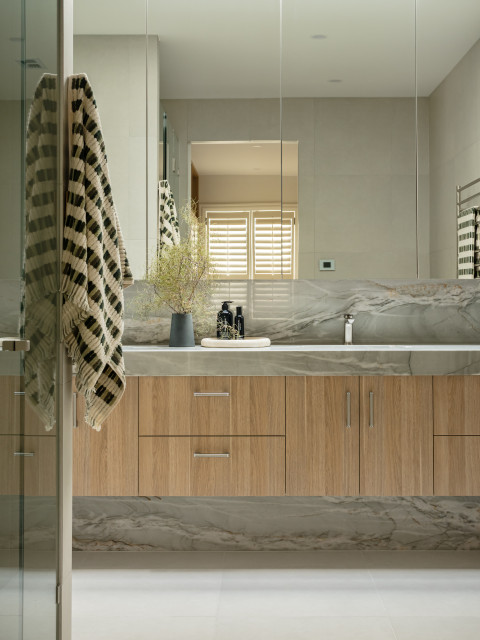 Malvern Residence modern-bathroom