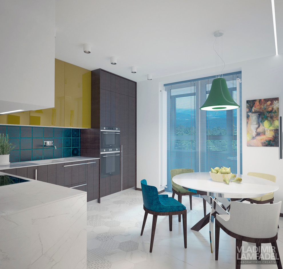 Uno mattina nebbiosa a Milano