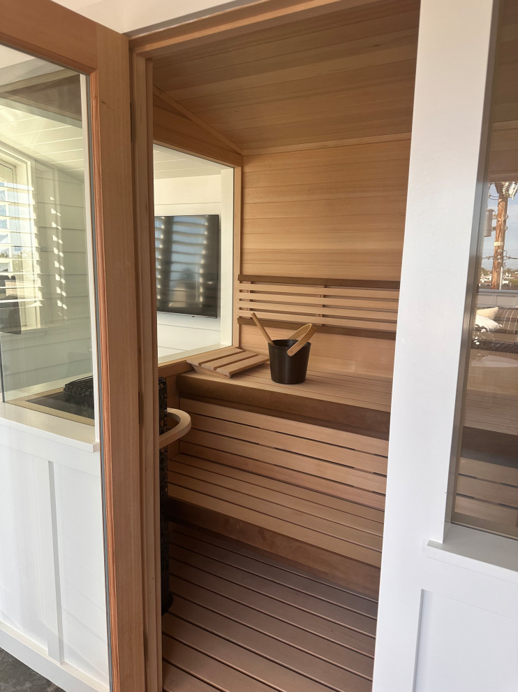 Sauna Addition on Patio